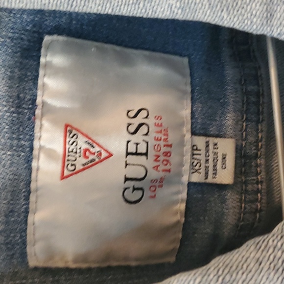 GUESS XS Demin Vest - Picture 3 of 3